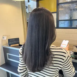 ロング カラー スナコザワ レナのヘアスタイル