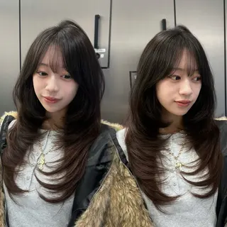 ロング 大人レイヤー/艶美髪 🇺🇸TOMONAのヘアスタイル