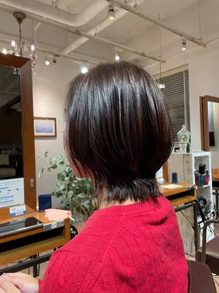 ミディアム MOEKA🌺レディ ースカットモデルのヘアスタイル
