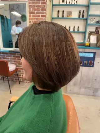 ショート カラー SALON DE HANOKA所属・佐藤 典子のヘアスタイル