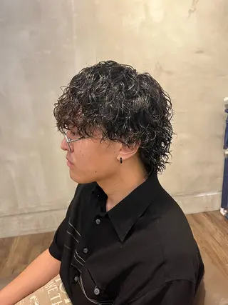 メンズ 吹田/岸辺/宇津 太喜のヘアスタイル