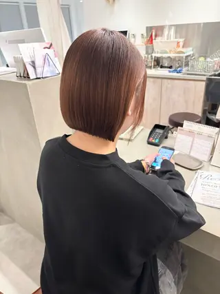ミディアム 苅郷 羽瑛のヘアスタイル