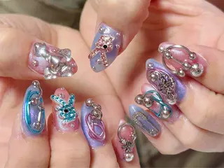 ネイル Nail Atelier IamI所属・アイアムアイ 大村磨衣のネイルデザイン