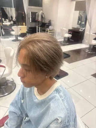 ショート カラー メンズ earth赤羽店所属・小井沼 佑悠のヘアスタイル