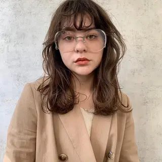 ロング ボブ/レイヤー /河内温太のヘアスタイル