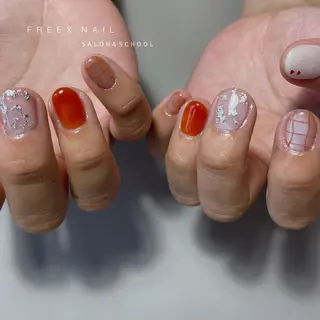 ネイル Freex nail所属・freex nail /ニュアンス/個性派のネイルデザイン