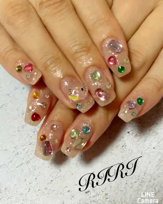 ネイル riri オーナーのネイルデザイン