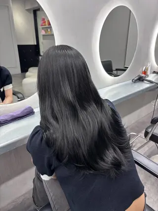 カラー 透明感/グレージュ/ ベージュ/るな🪽のヘアスタイル