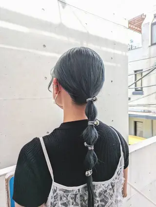 ロング hair make pur所属・ストレート🌹カラー お任せを🌈bucoのヘアスタイル