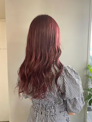 セミロング カラー ヘアアレンジ ボブ /ニュアンス/ satomi🧸💖のヘアスタイル