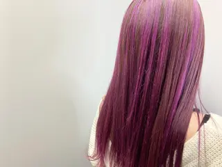 ロング カラー 透明感ハイトーン☆ 今津 佑太のヘアスタイル