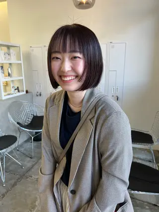 ショート 近藤 千裕のヘアスタイル