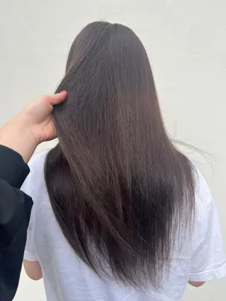 ロング カラー 森 理音のヘアスタイル