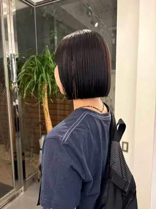 ショート カラー ボブ/似合わせカット /ニュアンスカラーのヘアスタイル