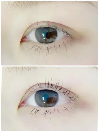 マツエク・マツパ eam（イーム）所属・katano harunaのマツエク・マツパデザイン