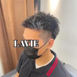 ショート メンズ ラヴィニュースタンダードバーバー中野店所属・💈TAMOGAMI AMI💈のヘアスタイル