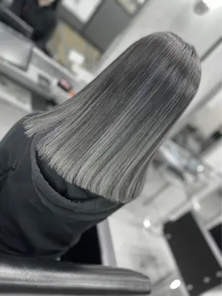 ロング カラー ヘアアレンジ VIM hairおもろまち店のヘアスタイル