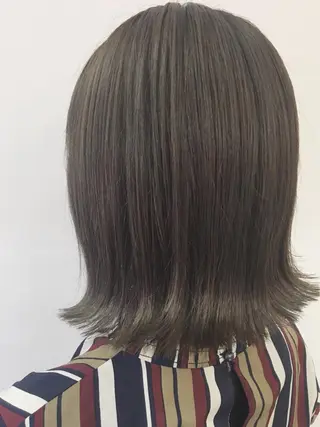 ミディアム hina☺︎ 髪質改善/ストレートのヘアスタイル