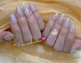 ネイル U·Mi nail salon所属・U·Mi 上野御徒町容のネイルデザイン