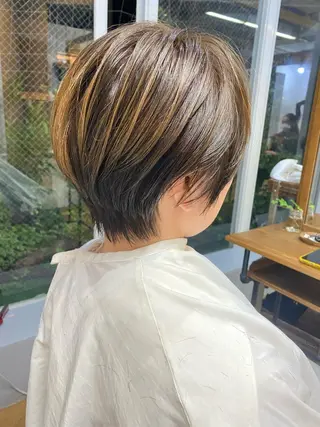 ショート 西尾 隆介のヘアスタイル