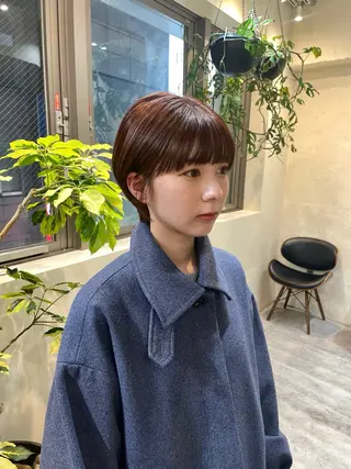 ショート カラー belle   表参道　terrace所属・抜きっぱなしブロンド /ハイトーン/カナタのヘアスタイル