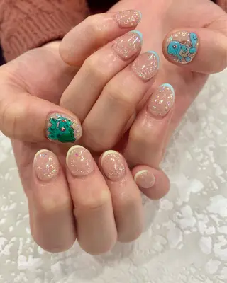 ネイル 安藤 彩乃のネイルデザイン