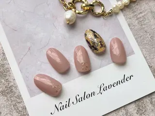 ネイル 佐藤 ニーナ★ラベンダーのネイルデザイン
