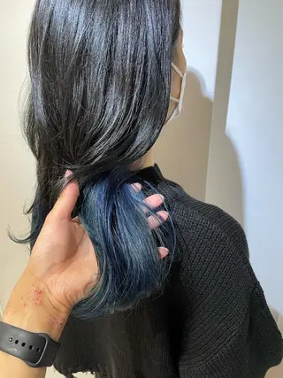 セミロング カラー eins.hair所属・過去一の柔髪ヘア 🌿einshairのヘアスタイル