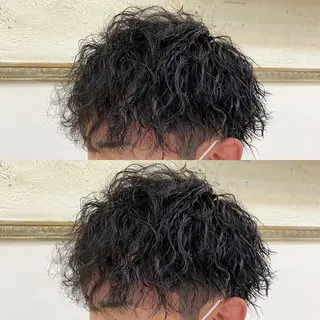 パーマ メンズ 年間2000名担当◎ パーマ職人/仲原佑樹のヘアスタイル