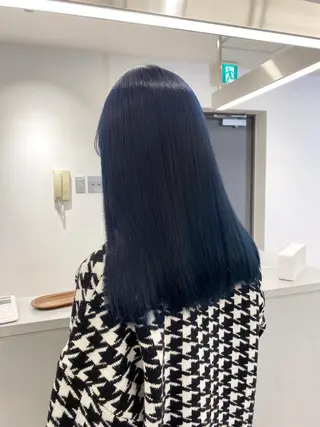 セミロング ハイトーン特化サロン 🍑momo🍑のヘアスタイル