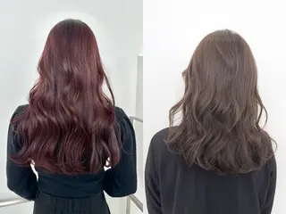 ロング NOAHL所属・yuna スパ/カラーのヘアスタイル