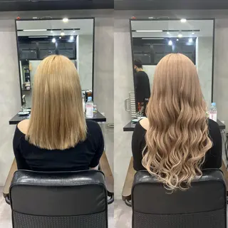 ロング カラー ヘアアレンジ ar+ ❤︎ maiのヘアスタイル