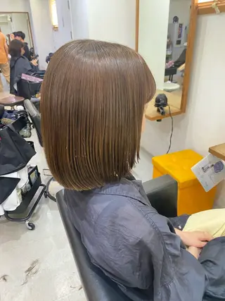 ミディアム カラー 銀座⚜️【脱白髪染め 美髪矯正】トグチのヘアスタイル