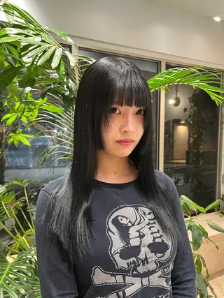 ロング カラー パーマ/ボブ /レイヤー チヒロのヘアスタイル