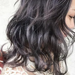 ミディアム カラー flocci🌙 フロクシのヘアスタイル