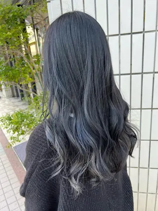 カラー 茅ヶ崎/ハイライト/ ハイトーン/関口実華のヘアスタイル