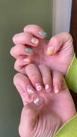 ネイル ゆびノさき茨木店 ニュアンス/アートのネイルデザイン