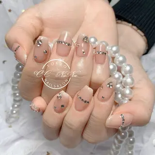 ネイル 💎CC・NaNa 韓国風ネイル🌙Cのネイルデザイン