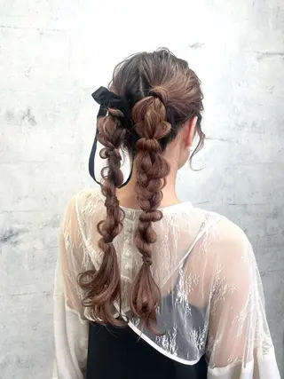 ヘアアレンジ 鈴木 さやのヘアスタイル