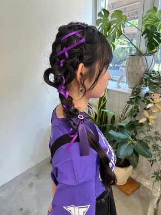 ロング ボブ/レイヤー 大阪梅田/きょうかのヘアスタイル