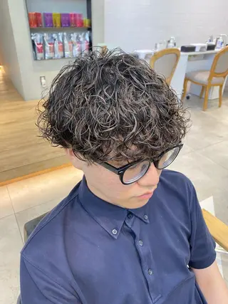 パーマ メンズ 新宿【メンズパーマ】 塩澤太一のヘアスタイル