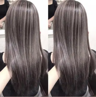 ロング 天池 結衣のヘアスタイル