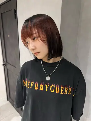 カラー NYLON.所属・ブリーチ/縮毛矯正 ❤️‍🔥シンノスケのヘアスタイル