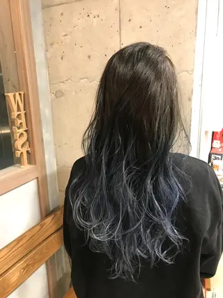 ロング カラー 竹嶌 健吾のヘアスタイル