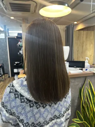セミロング カラー TELA HAIR南流山店所属・TELA HAIR Annaのヘアスタイル