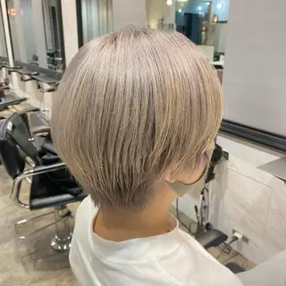 ショート カラー 増子 祐太朗のヘアスタイル