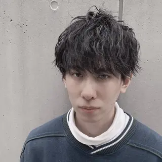 パーマ メンズ メンズ縮毛矯正 ♠️店長下平隼人のヘアスタイル