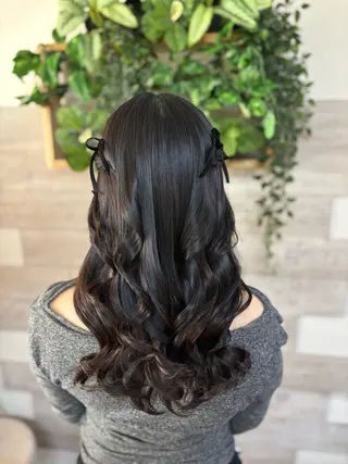 ヘアアレンジ ヘアメ/着付け 清水玲歌のヘアスタイル