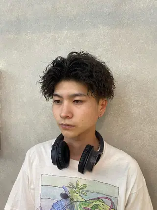 パーマ メンズ 新宿【メンズパーマ】 塩澤太一のヘアスタイル