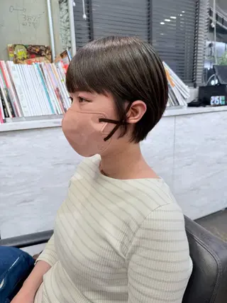 ショート ROBBY表参道所属・木村【似合わせ ショート】無料✨のヘアスタイル